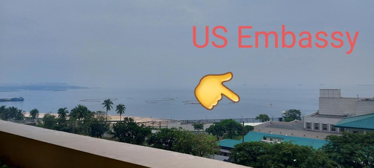 Appartamento Magnificent View Of Manila Bay, Roxas Blvd, Us Embassy Esterno foto