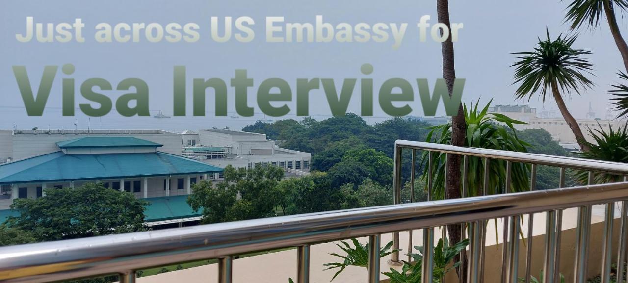 Appartamento Magnificent View Of Manila Bay, Roxas Blvd, Us Embassy Esterno foto